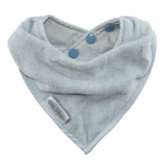 TOWEL BANDANA BIB DUSTY BLUE