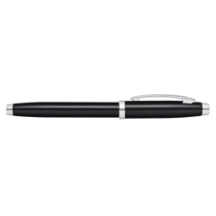Sheaffer® 100 9338 Glossy Black Fountain Pen With Chrome trim - Medium