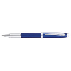 Sheaffer® 100 9339 Glossy Blue Rollerball Pen With Chrome trim