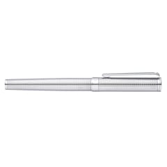 Intensity Engraved Chrome Medium Fountain Pen