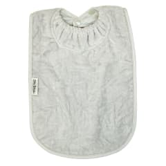 TOWEL XL BIB SILVER