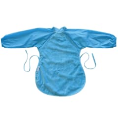 TOWEL MESSY EATER BIB AQUA