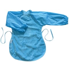 TOWEL MESSY EATER BIB AQUA