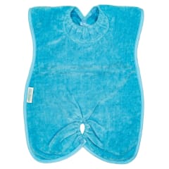 SILLY BILLYZ TOWEL HIGHCHAIR HUGR BIB AQUA