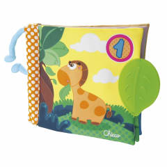 CHICCO (Fabric) 1-2-3- Book Stroller Toy