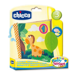 CHICCO (Fabric) 1-2-3- Book Stroller Toy