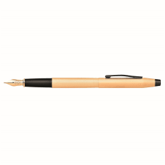 Classic Century Brushed R/Gold PVD Fountain Pen, Medium