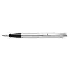 Sagaris Chrome/Engraved Fine Fountain Pen