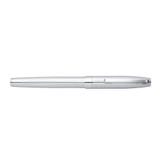 Sagaris Chrome/Engraved Medium Fountain Pen