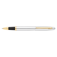 Sheaffer® VFM 9422 Polished Chrome Rollerball Pen With Gold-tone TRIM