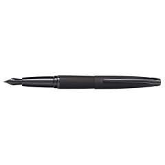 CROSS ATX Brushed Black Etched Diamond Fountain Pen, Fine Nib