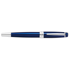 Bailey Blue Lacquer Fountain Pen, Medium Nib