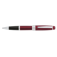 Bailey Red Lacquer/Chrome Rollerball