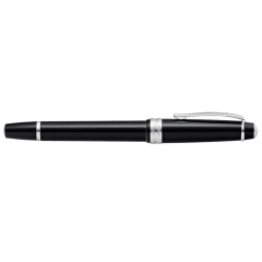 Bailey Light BLACK Fountain Pen, Fine Nib