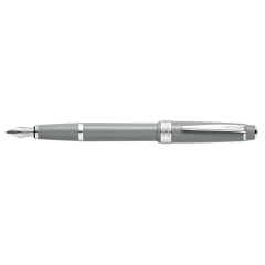 CROSS Bailey Light Grey Fountain Pen, Fine Nib