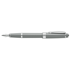 Bailey Light Grey Fountain Pen, Medium Nib