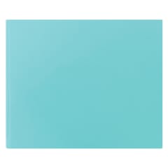 LETTS Dazzle Quarto Blank Guest Book L/Sc Turq