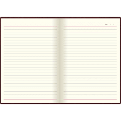 LETTS Lecassa A4 Notebook Brown