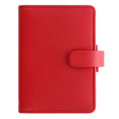 FILOFAX MINI SAFFIANO ORGANISER POPPY