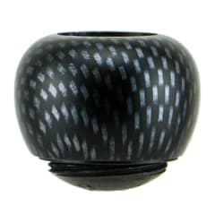 APPLE CARBON FIBRE FINISH BOWL GREY