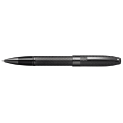 Lagacy Matte Black Chevron Pattern Rollerball Pen