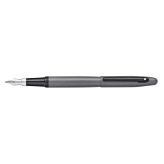 Sheaffer® VFM 9424 Matte Gray Fountain Pen With Matte Black Trim - Medium