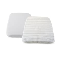 N2M Crib Fitted Sheet Set Air 2pc