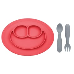 EZPZ Mini Mat & Mini Utensil Bundle