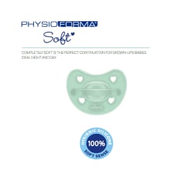 Soother: Physio Soft Pink Sil 6-16m 1pcB