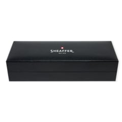 Sheaffer 100 Coffee w Shiny PVD Trim Medium Nib Fountain Pen
