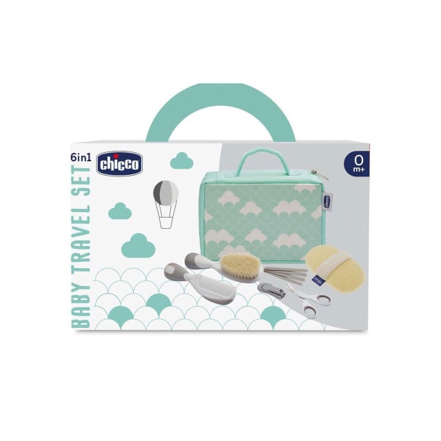 CHICCO Baby Travel Set 6in1: Hair/Nails