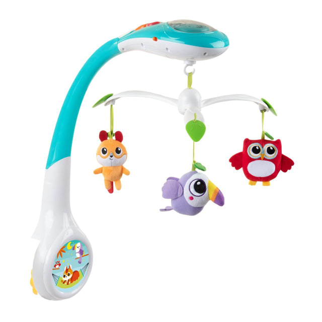 CHICCO NEW Magic Forest Cot Mobile Projector