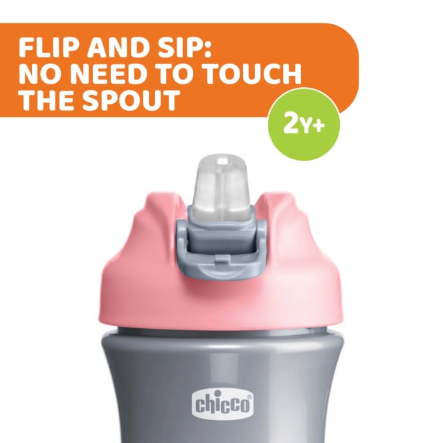 CHICCO Kids Pop-Up Cup 2Y+ Pink