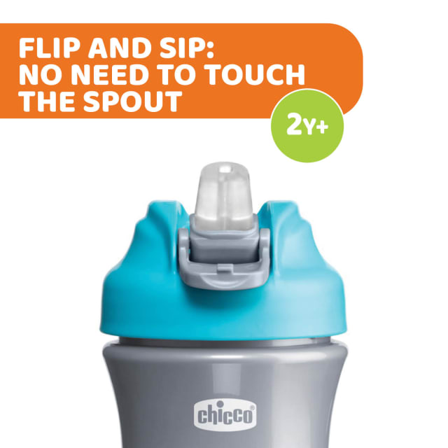CHICCO Kids Pop-Up Cup 2Y+ Blue