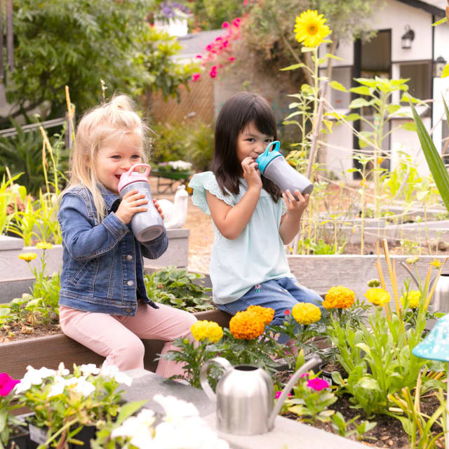 CHICCO Kids Pop-Up Cup 2Y+ Blue