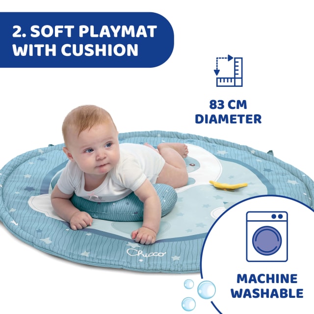CHICCO Enjoy Colours Playmat Blue