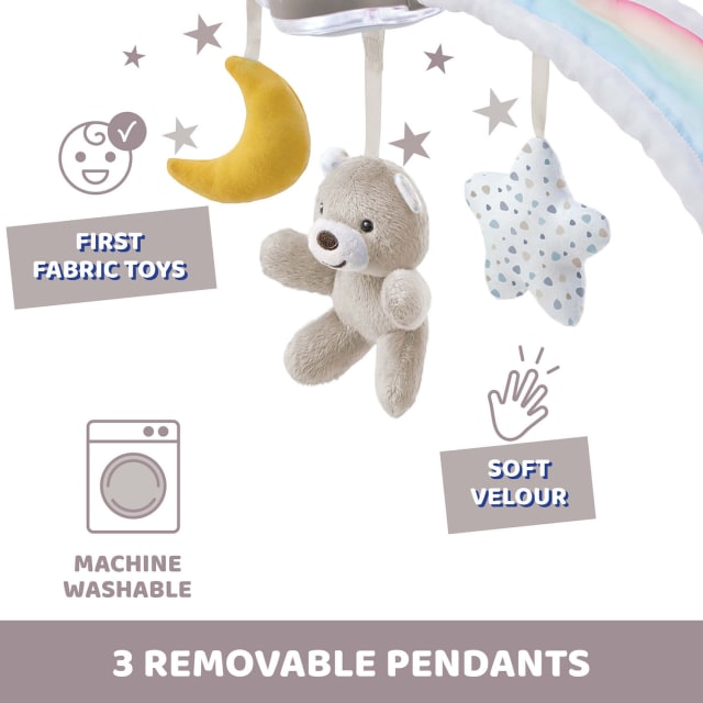CHICCO Rainbow Sky Bed Arch Neutral