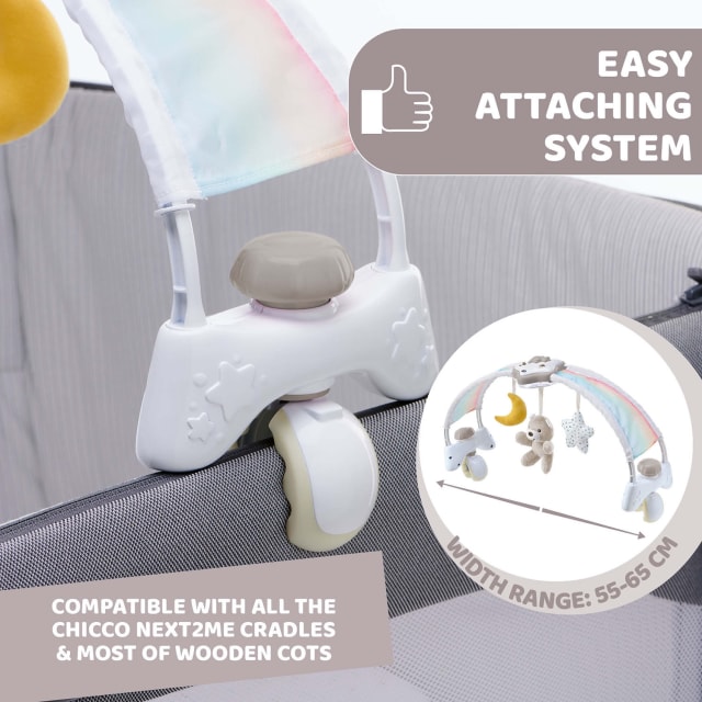 CHICCO Rainbow Sky Bed Arch Neutral