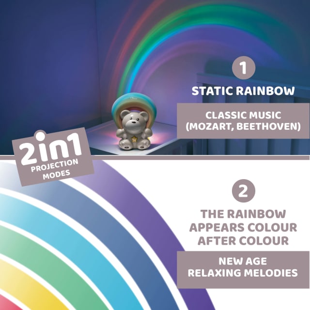 CHICCO Rainbow Bear Neutral