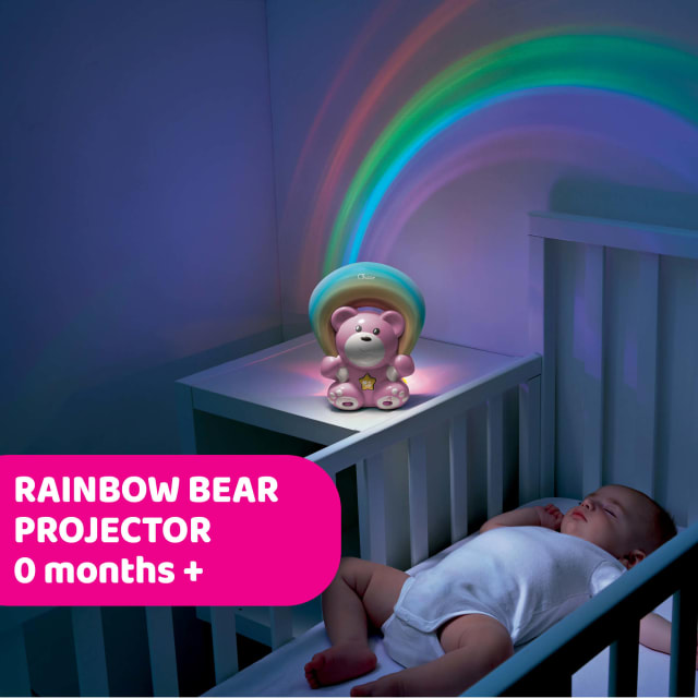 CHICCO Rainbow Bear Pink
