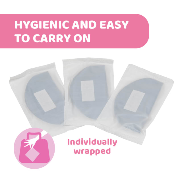 CHICCO Black Disposable Breast Pads Black - 60pk