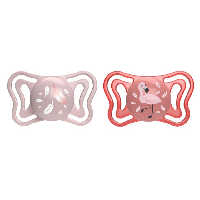CHICCO Soother: Physio Light Pink Sil 6-16m 2pc