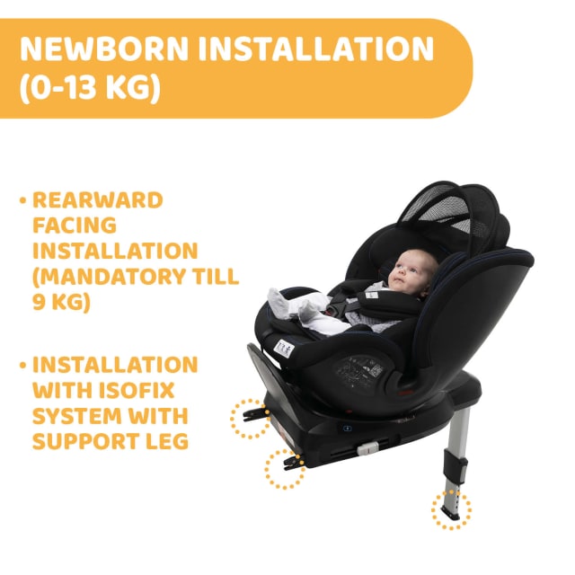 CHICCO OneSeat Air Black Air