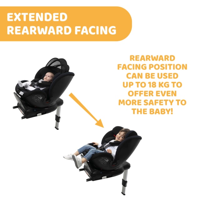 CHICCO OneSeat Air Black Air