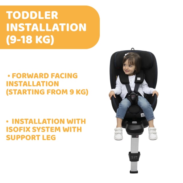 CHICCO OneSeat Air Black Air