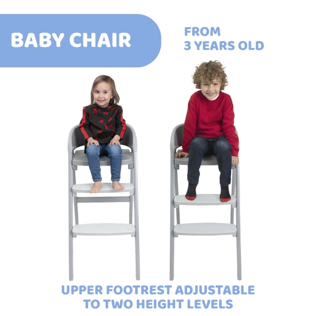 CHICCO Crescendo Up Highchair Turin Grey