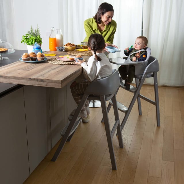 CHICCO Crescendo Up Highchair Turin Grey