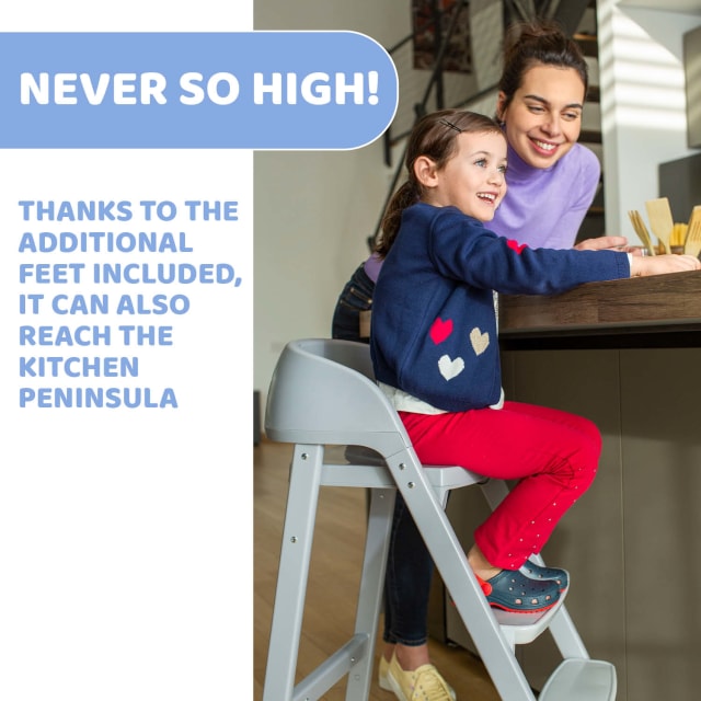 CHICCO Crescendo Up Highchair Etna Black