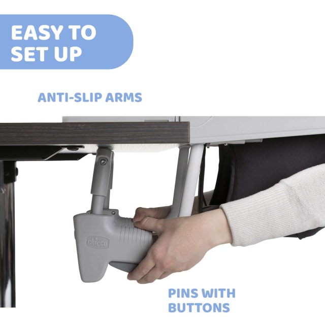 CHICCO Hook on Chair: 360-Degree V2 - Stone