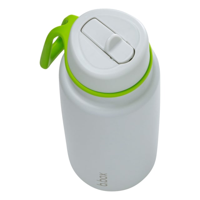 B.BOX Insulated Flip Top Bottle 1ltr Lime Time